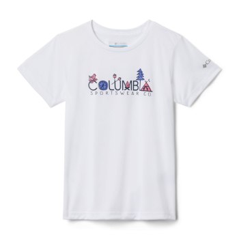 Columbia Bellator Basin, Camiseta Blancos Para Niña | 472981-ODB